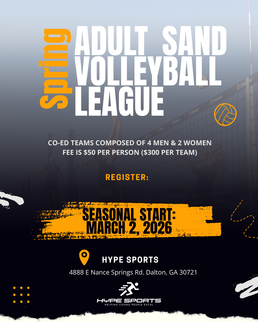 Adult Volleyball League